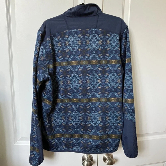 Columbia Southwestern  Geometric 1/2 Zip Sweater Mens Large - Picture 6 of 7